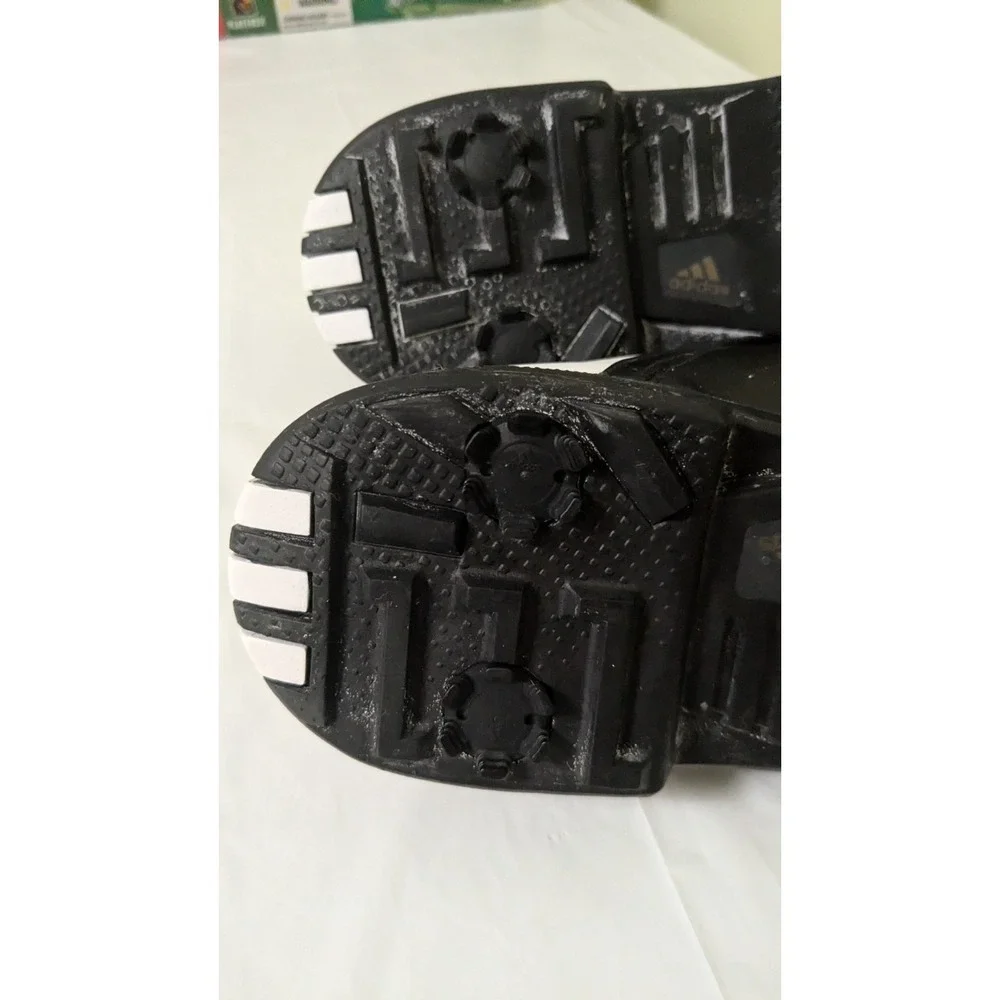 NWT Adidas Saddle Ritual Traditional Spike Golf Shoes 676763 White Black Size 11